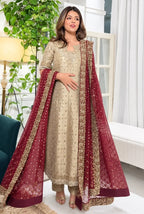 Harish Shakeel Mesuri Hand Embellished 3 Piece - A048
