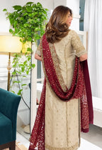 Harish Shakeel Mesuri Hand Embellished 3 Piece - A048