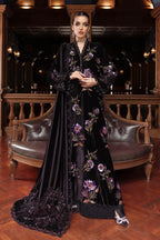 Maria B Sheesha Silk Hand Embellished & Embroidered 3 Piece Dress - A006