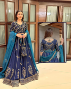 Mubashira Usman Luxury Bridal Lehenga Choli - Zahveen - A040