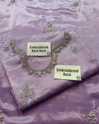 Zuri By Zainab Luxury Pret Formal Wedding Raw Silk Collection - NOOREZA - Lilic - A036