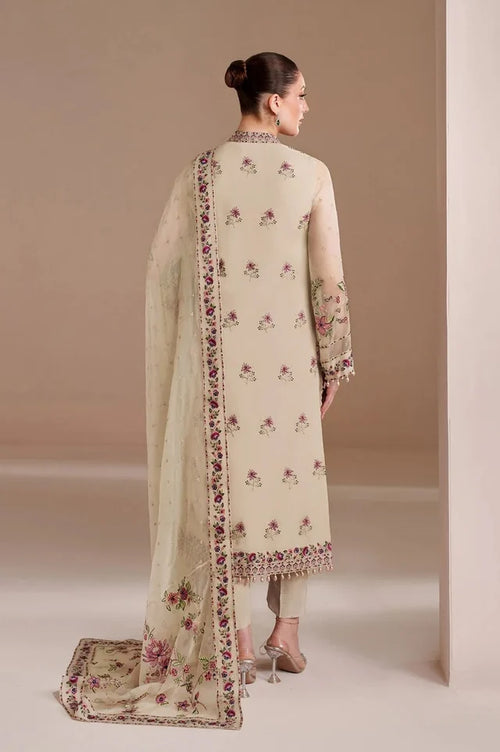 Alizeh Chiffon Embroidered 3 Piece Dress - A065