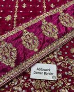 Haris Shakeel Chiffon Hand Embellished & Embrodiered Maxi - A027