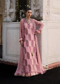 Hussain Rehar Chiffon Embrodiered Gharara - A015